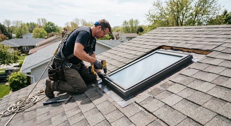Roof Skylight Installation in Gig Harbor, WA