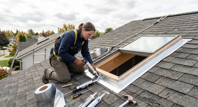 Skylight Leak Repair in Renton, WA